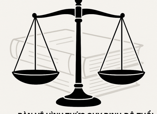 BÀN VỀ HÌNH THỨC QUY ĐỊNH ĐỘ TUỔI TRONG HỆ THỐNG PHÁP LUẬT VIỆT NAM