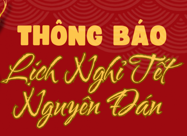 CÔNG TY LUẬT TNHH MTV GIA THÀNH THÔNG BÁO LỊCH NGHỈ TẾT NGUYÊN ĐÁN ẤT TỴ 2025