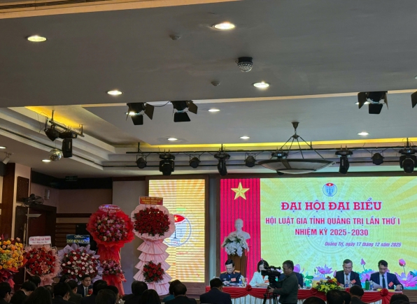 ĐẠI HỘI ĐẠI BIỂU HỘI LUẬT GIA TỈNH QUẢNG TRỊ LẦN THỨ NHẤT, NHIỆM KỲ 2025 - 2030