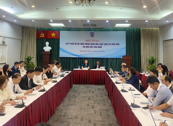 Hội thảo lấy ý kiến về dự thảo chính sách của Luật Luật sư sửa đổi tại khu vực phía Nam